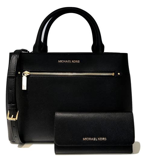 michael kors hailee md satchel|Authentic Michael Kors Hailee MD Satchel Leather Handbag .